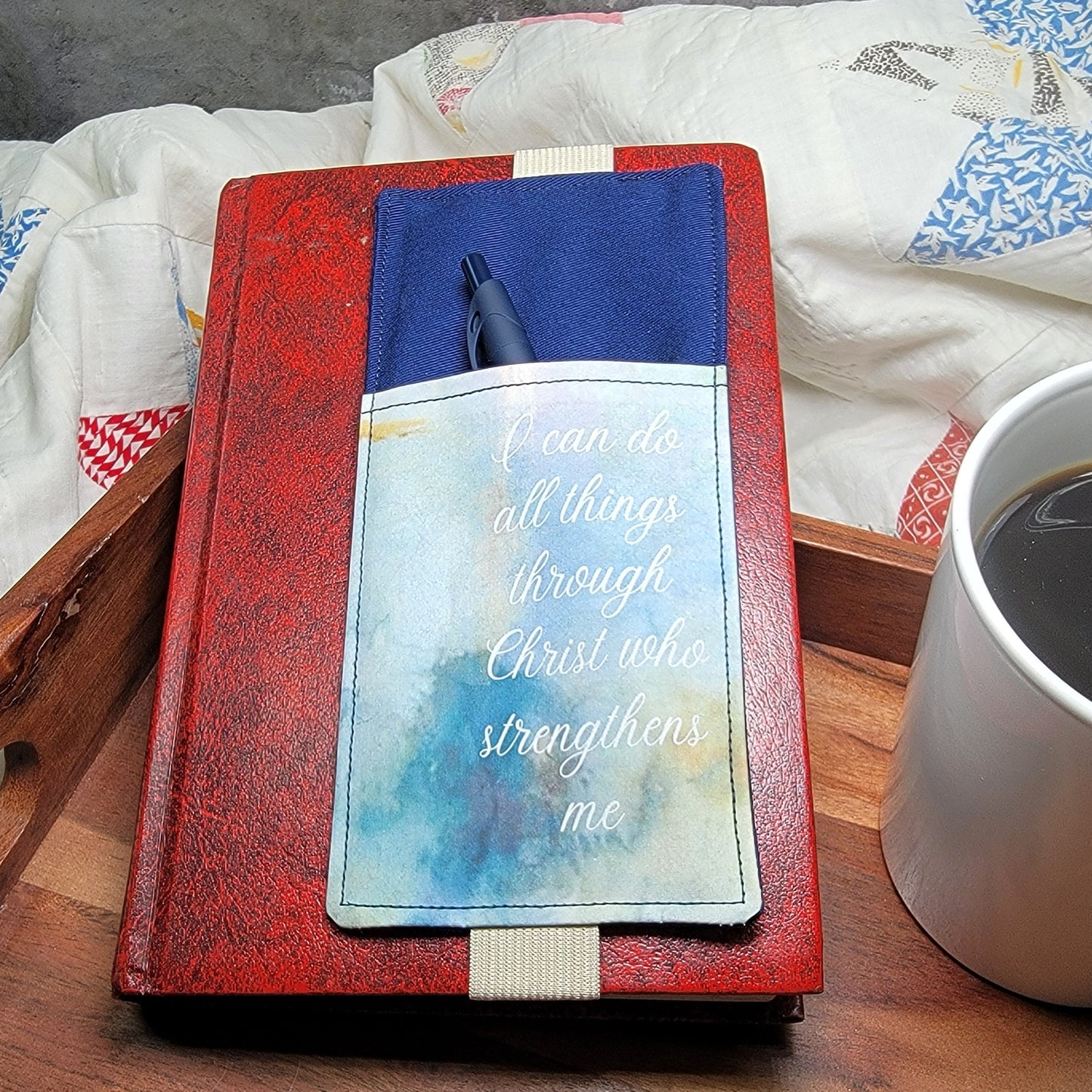 I can do all things in Christ who strengthens me - Pen Holder - 1
