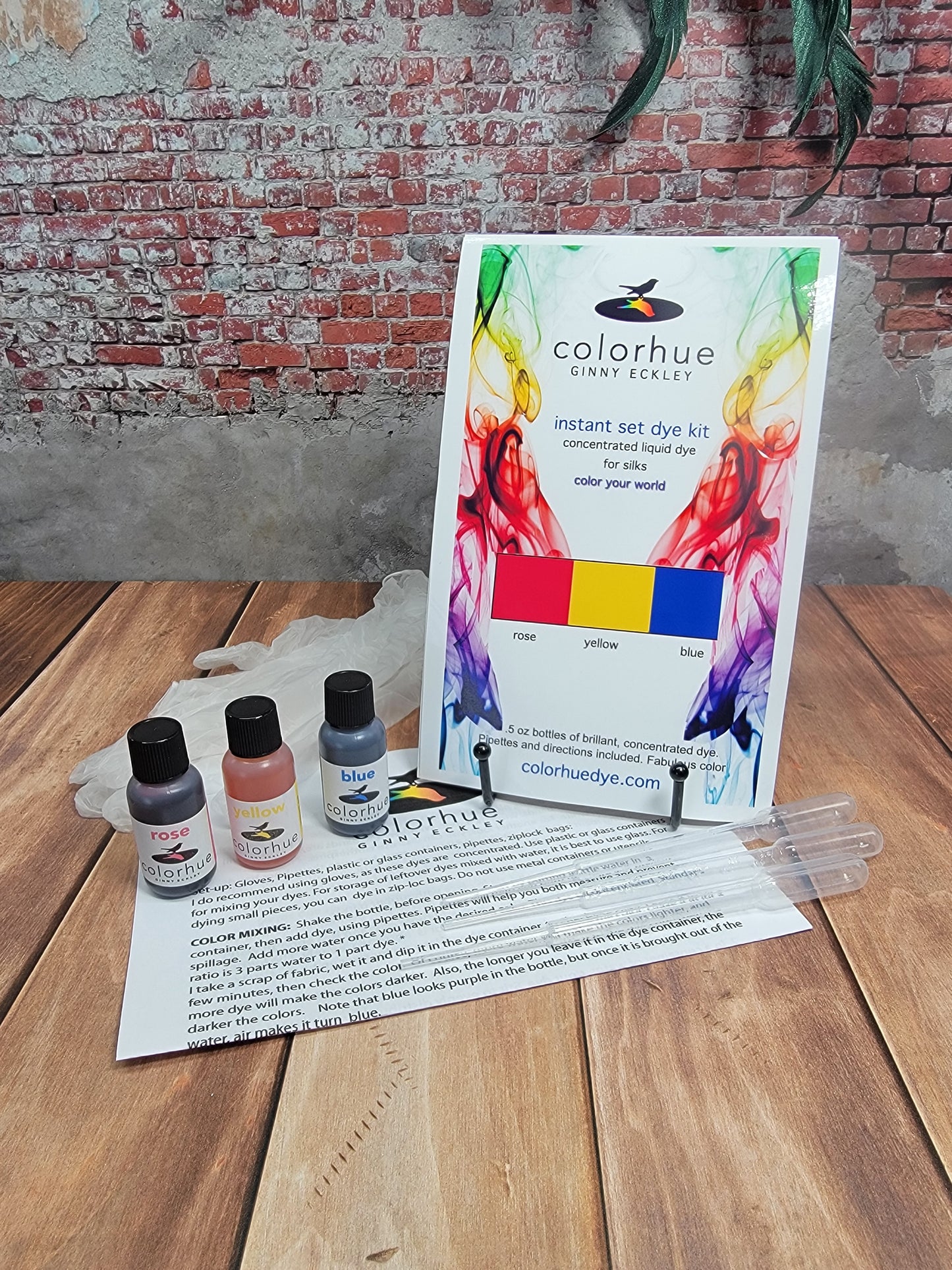 Colorhue Dye Kit - 3 Bottle Set