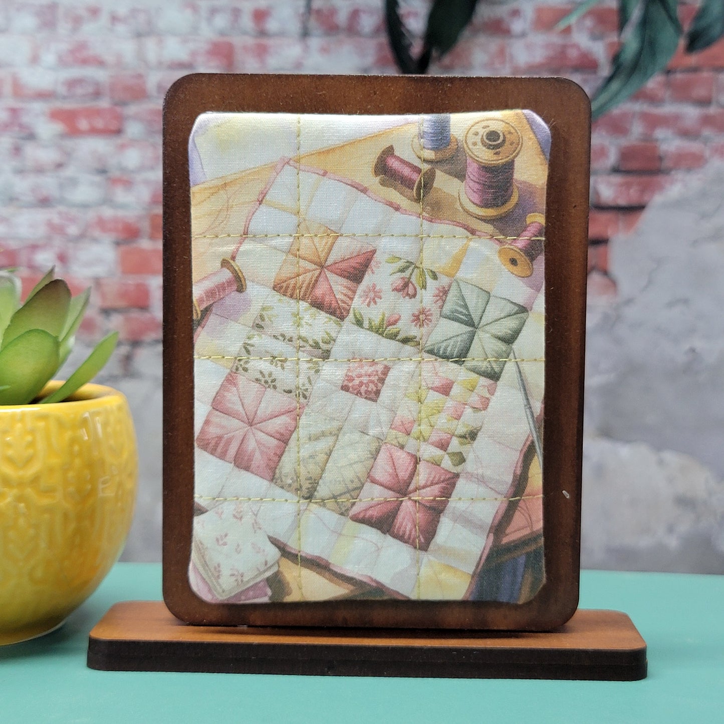 Fabric Magnet - Quilter - 4