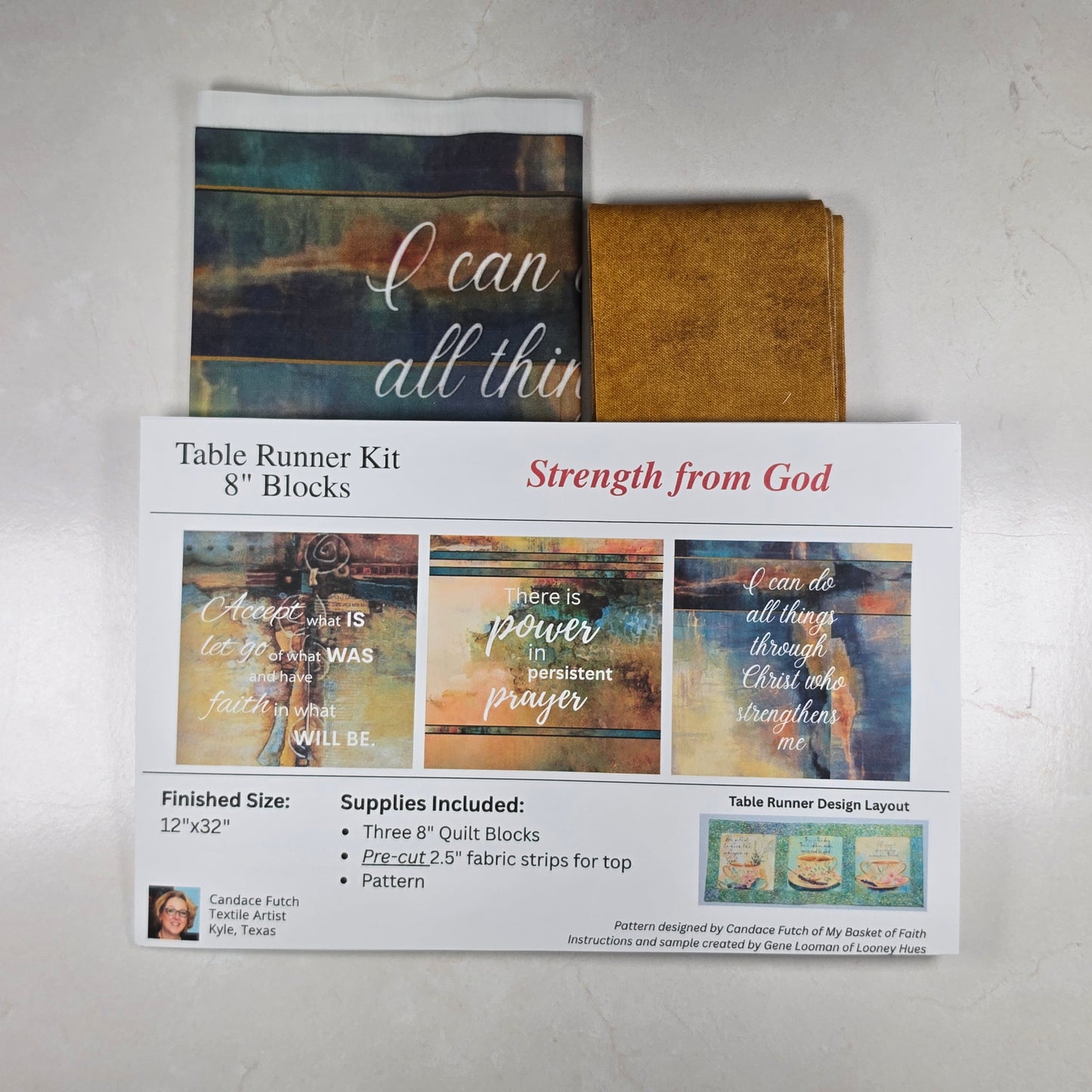 Table Runner Kit - Strength from God