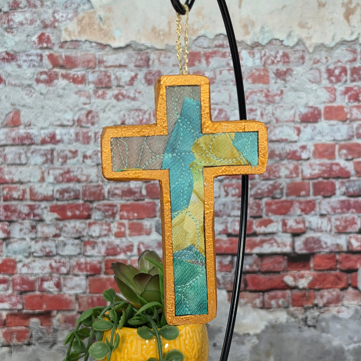 Quilted Wall Cross - 2