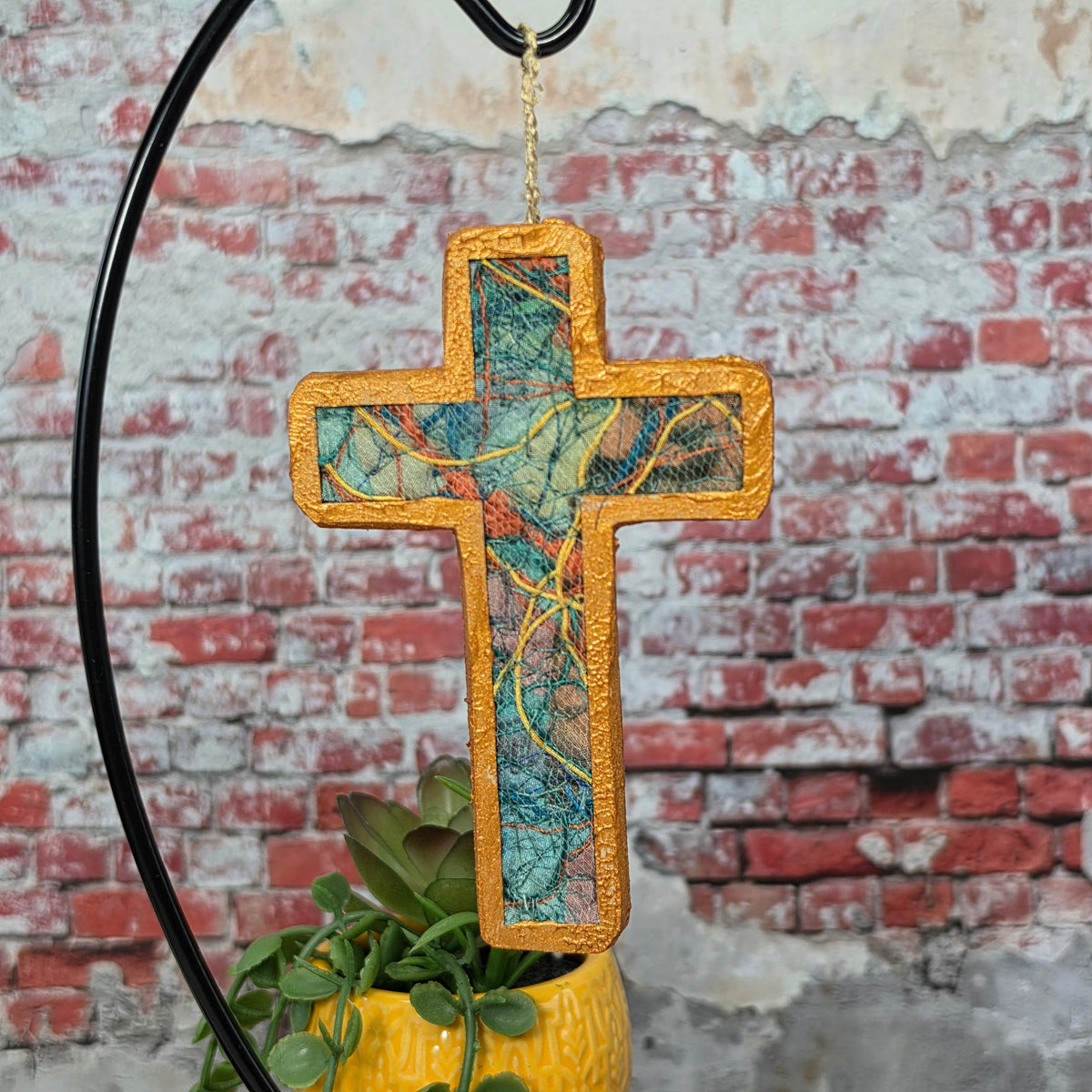 Quilted Wall Cross - 3