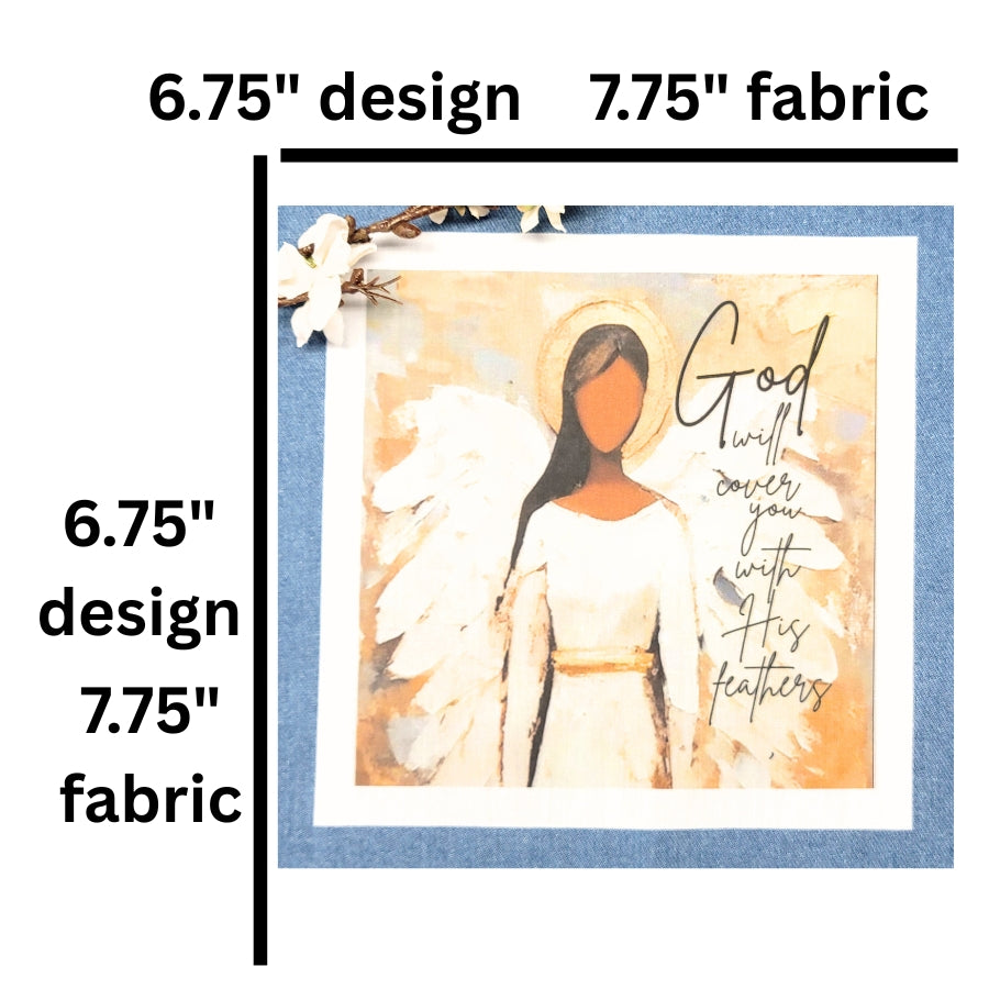 8" Quilt Block - You are loved beyond measure
