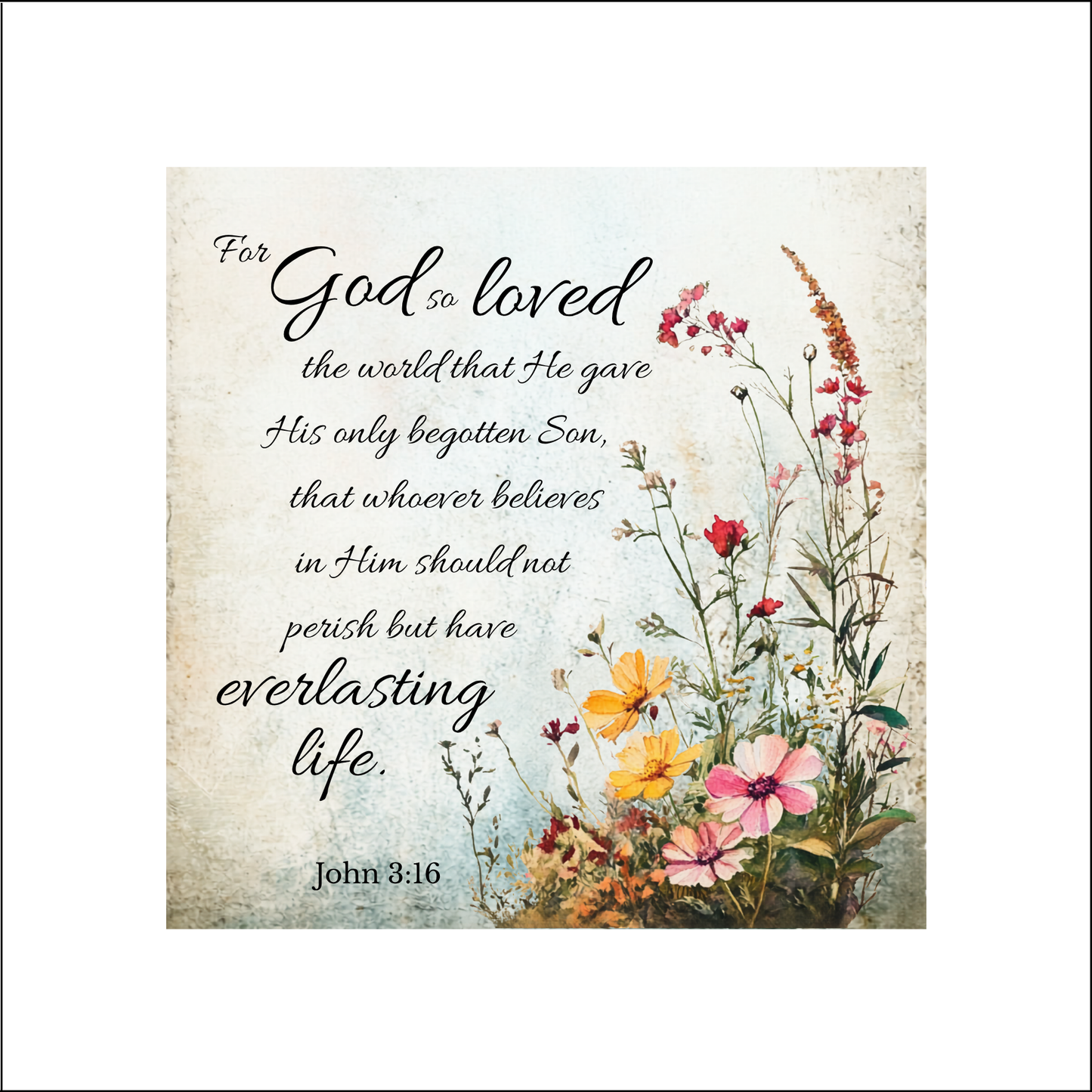 Table Runner TOP ONLY Kit - God's Flowers in Bloom