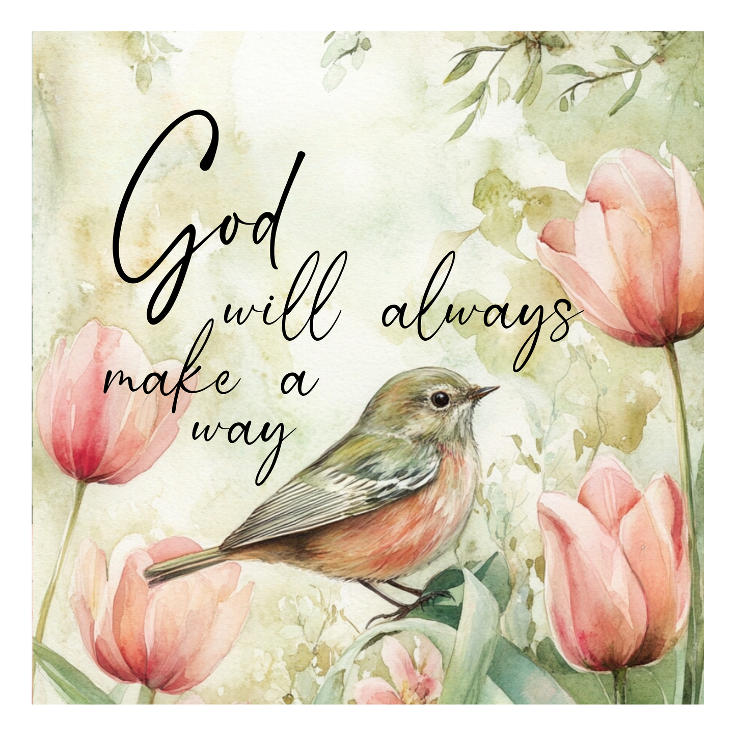 God will always make a way- Quilt Blocks