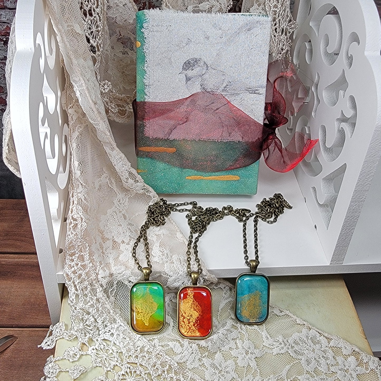 Silk Necklace - 5