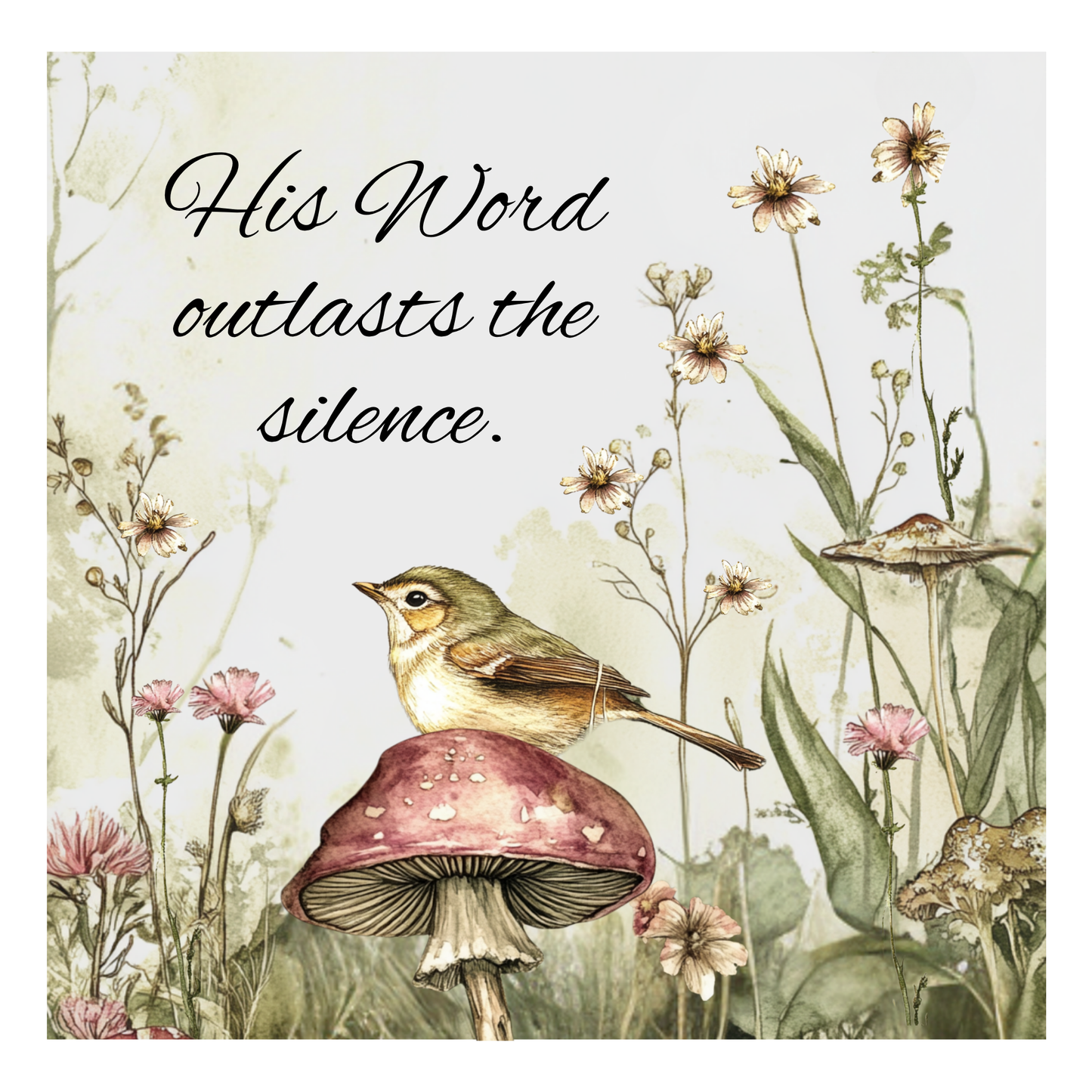 His Word outlasts the silence - Quilt Blocks