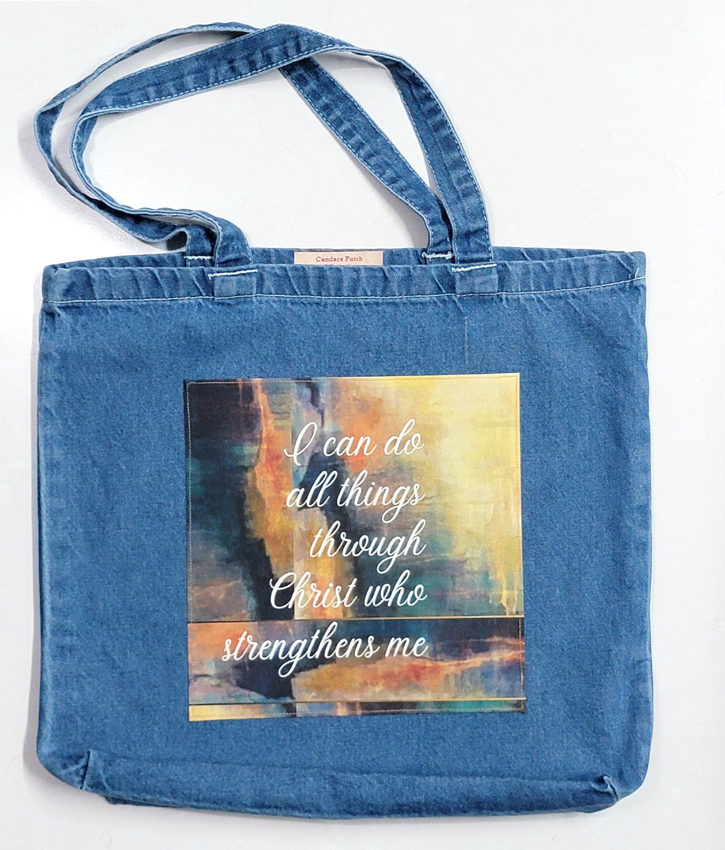 I can do all things in Christ who strengthens me - Tote Bag - 1
