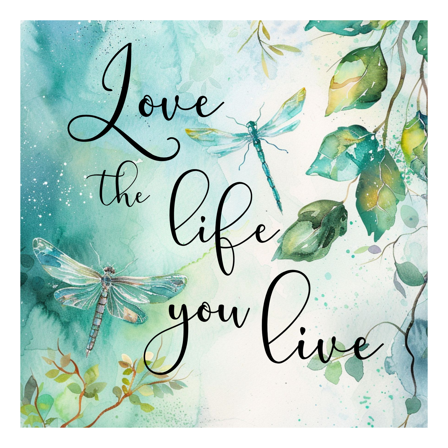 Love the life you live - Quilt Blocks