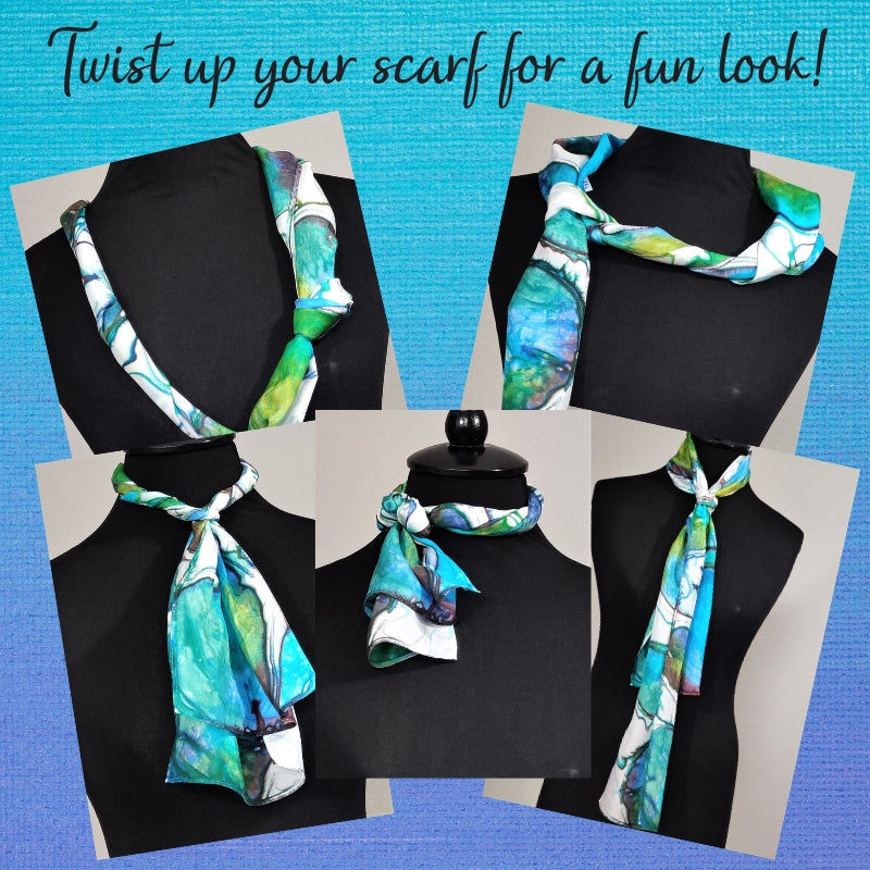 Regal Silk Scarf - 3