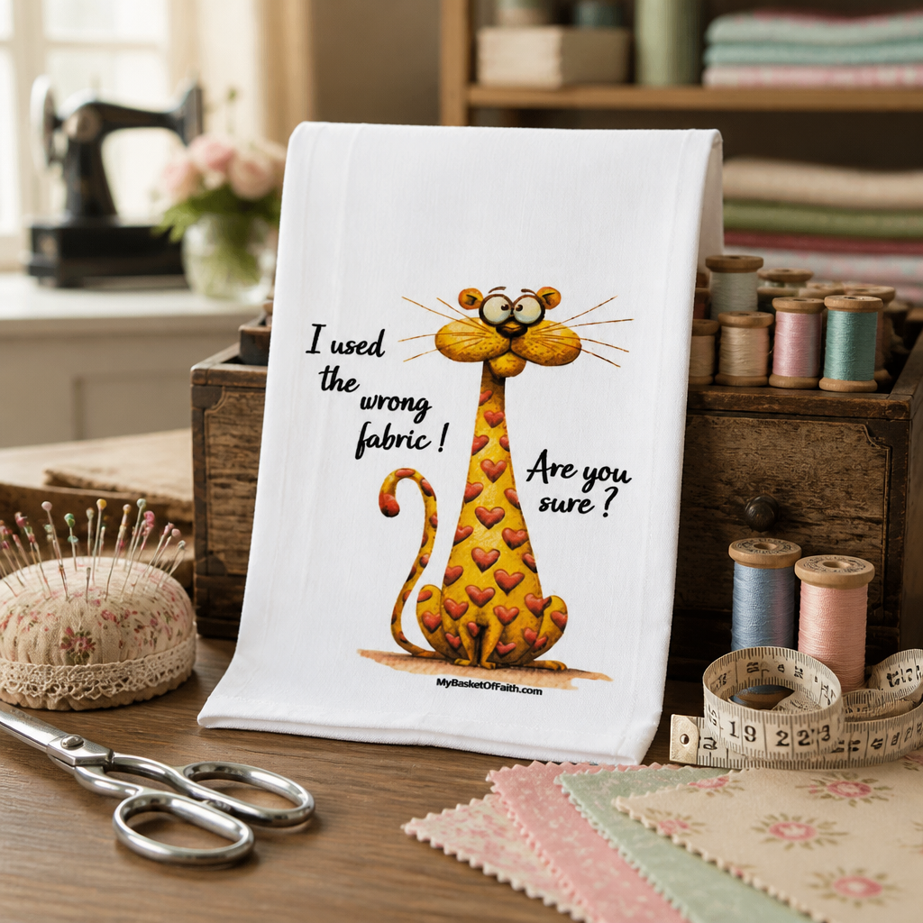Tea Towel - I used the wrong fabric!