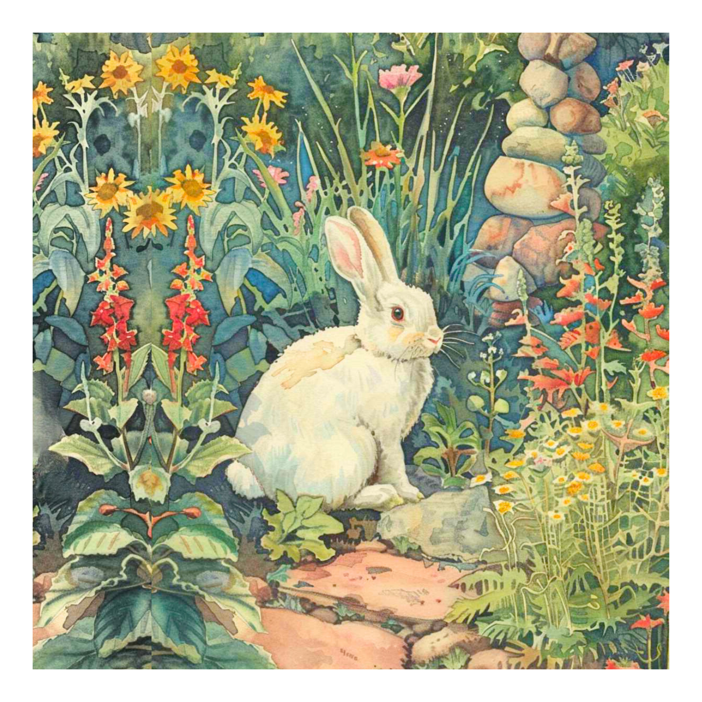Bunny in the Garden - Quilt Blocks