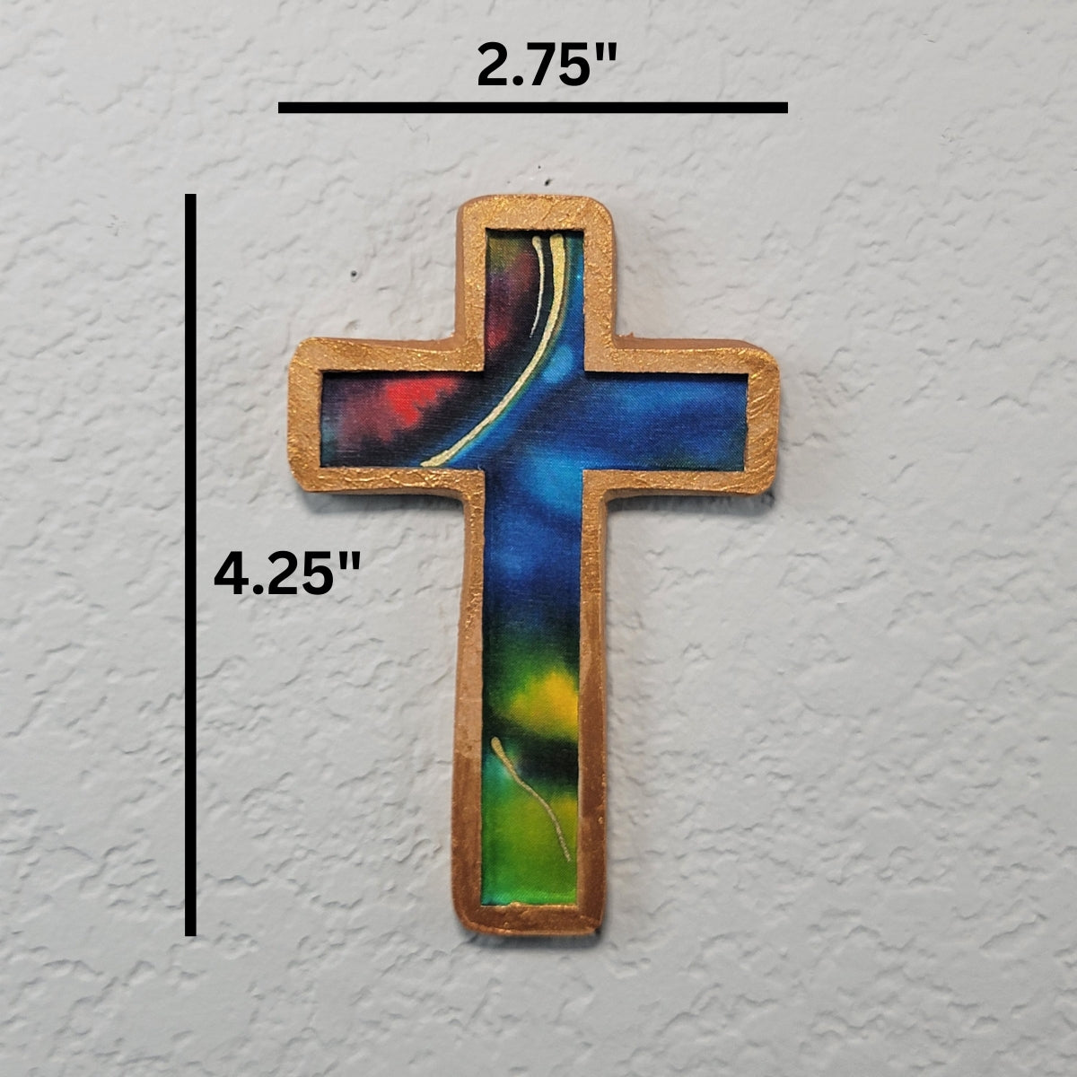 Silk Wall Cross - 14