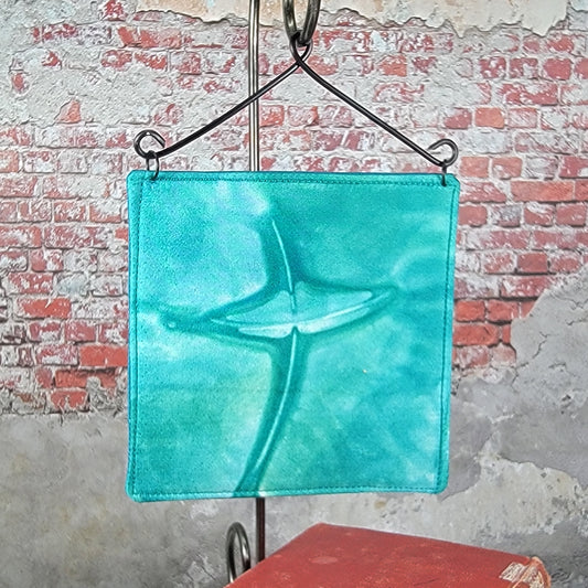 Silk Fabric Cross Wall Art - 6