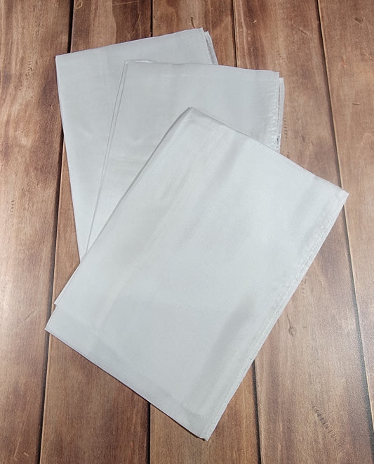 Blank Silk Scarf, 11 x 60" (Set of 3)