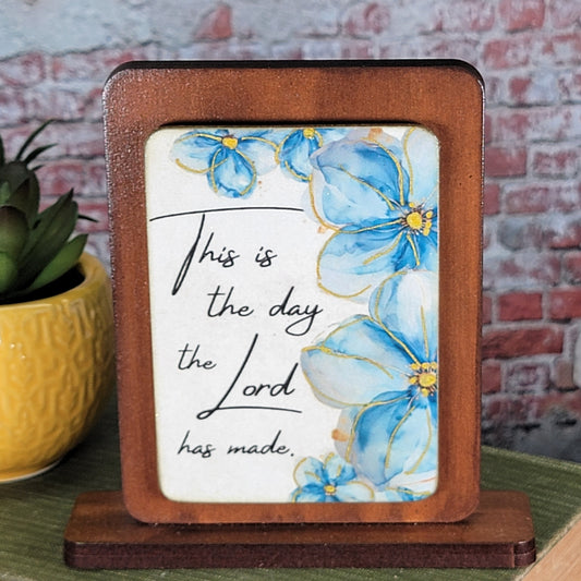 This is the day the Lord has made - Embossed Digital Magnet