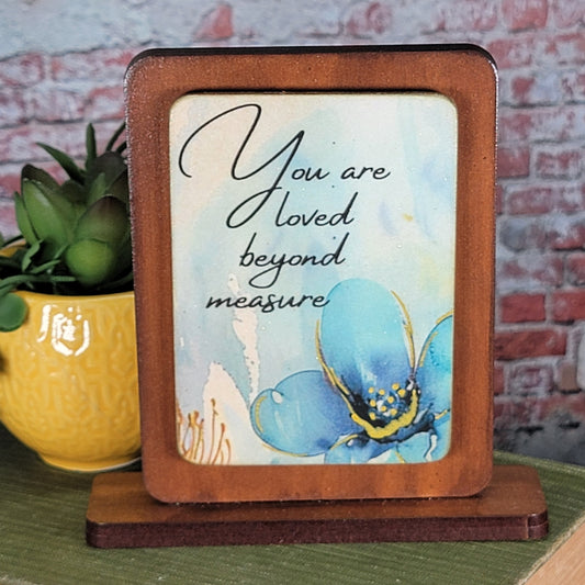You are loved beyond measure - Embossed Digital Magnet