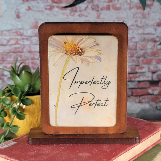 Imperfectly Perfect - Embossed Digital Magnet