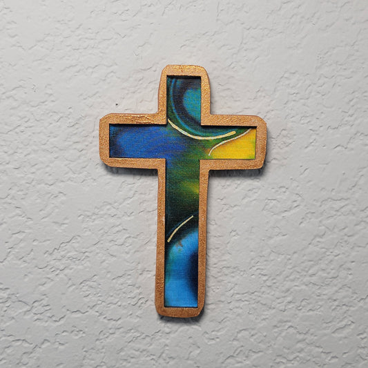 Silk Wall Cross - 2