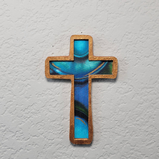 Silk Wall Cross - 3