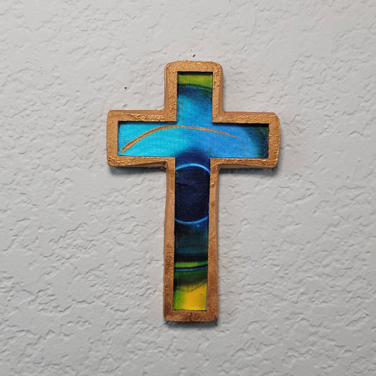 Silk Wall Cross - 4