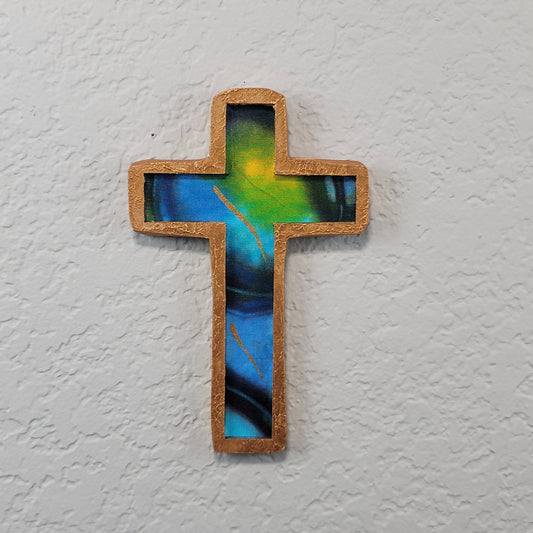Silk Wall Cross - 9
