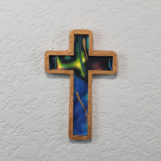 Silk Wall Cross - 10
