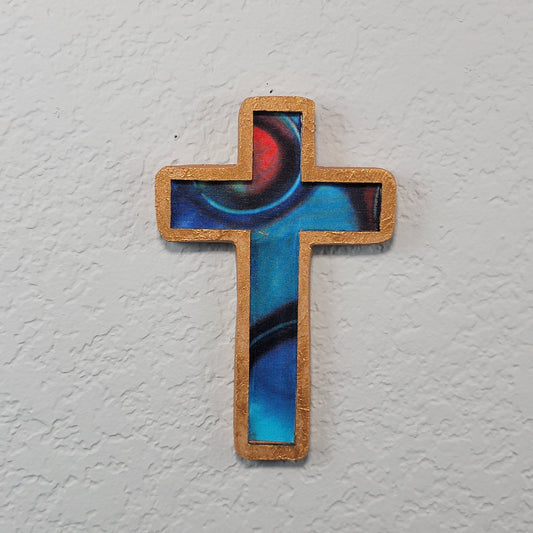 Silk Wall Cross - 11