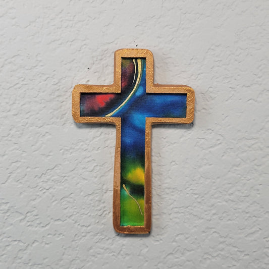 Silk Wall Cross - 13