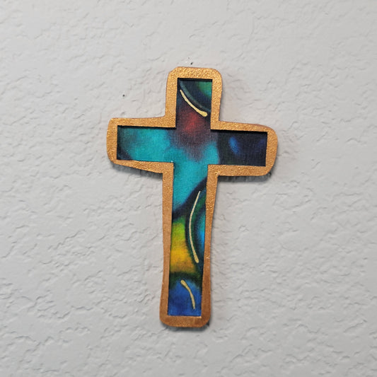 Silk Wall Cross - 1