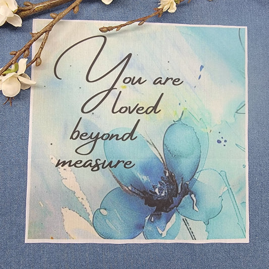 You are loved beyond measure - Quilt Blocks