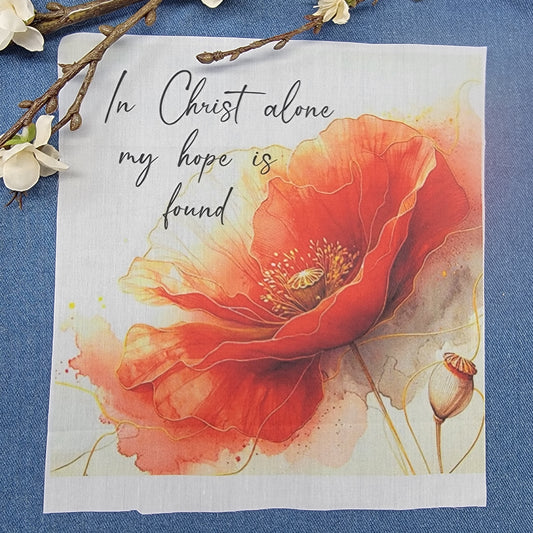 In Christ alone my hope is found - Quilt Blocks