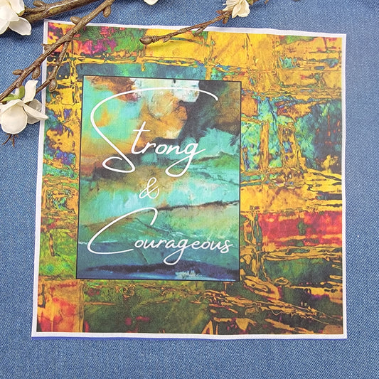 Strong and Courageous - Quilt Blocks