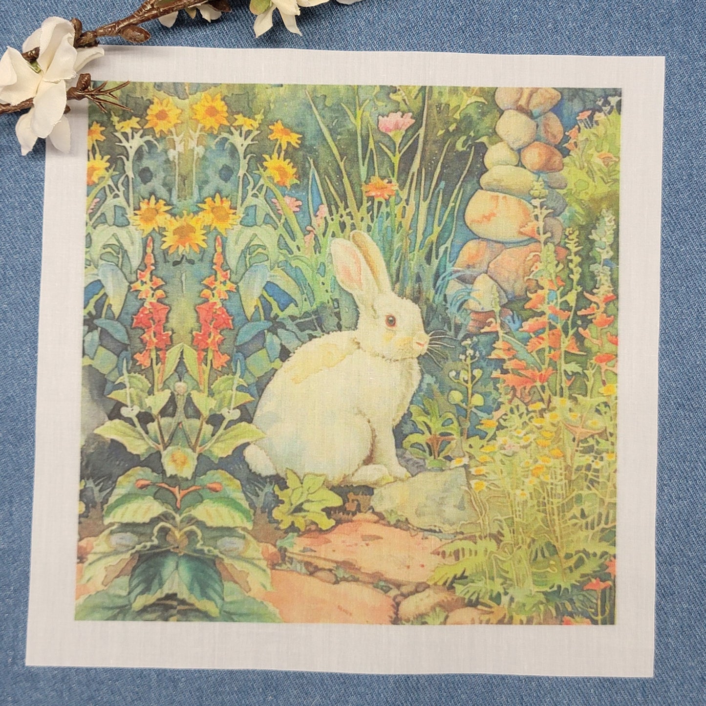 Bunny in the garden - Quilt Blocks