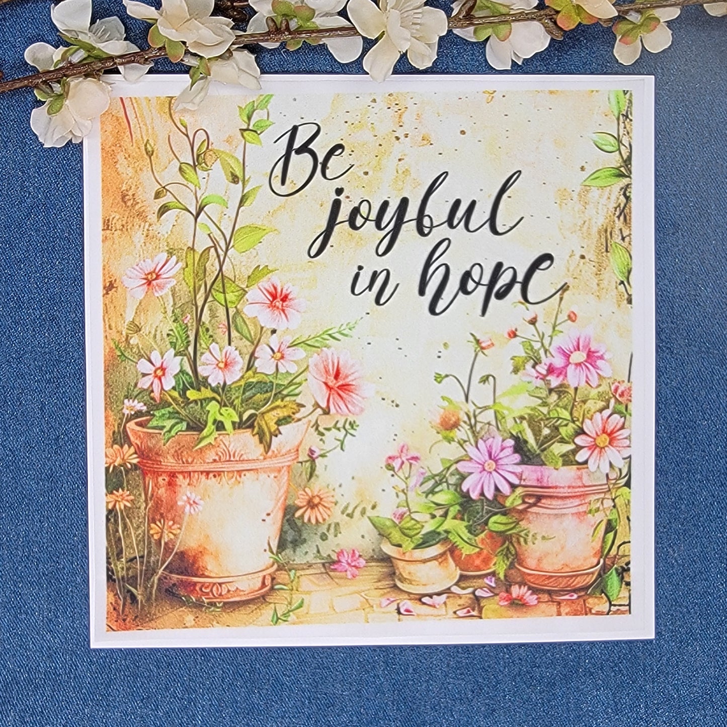 Be joyful in hope - Quilt Blocks
