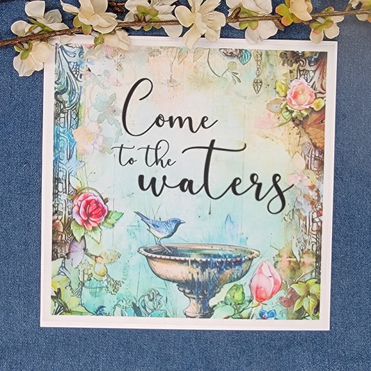 Come to the Waters - Quilt Blocks