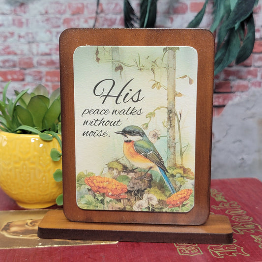 His peace walks without noise - Digital Magnet