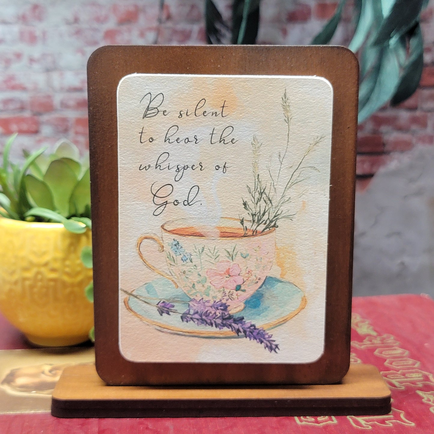 Be silent to her the whispers of God - Digital Magnet