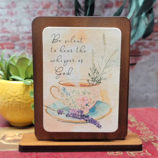 Be silent to her the whispers of God - Digital Magnet