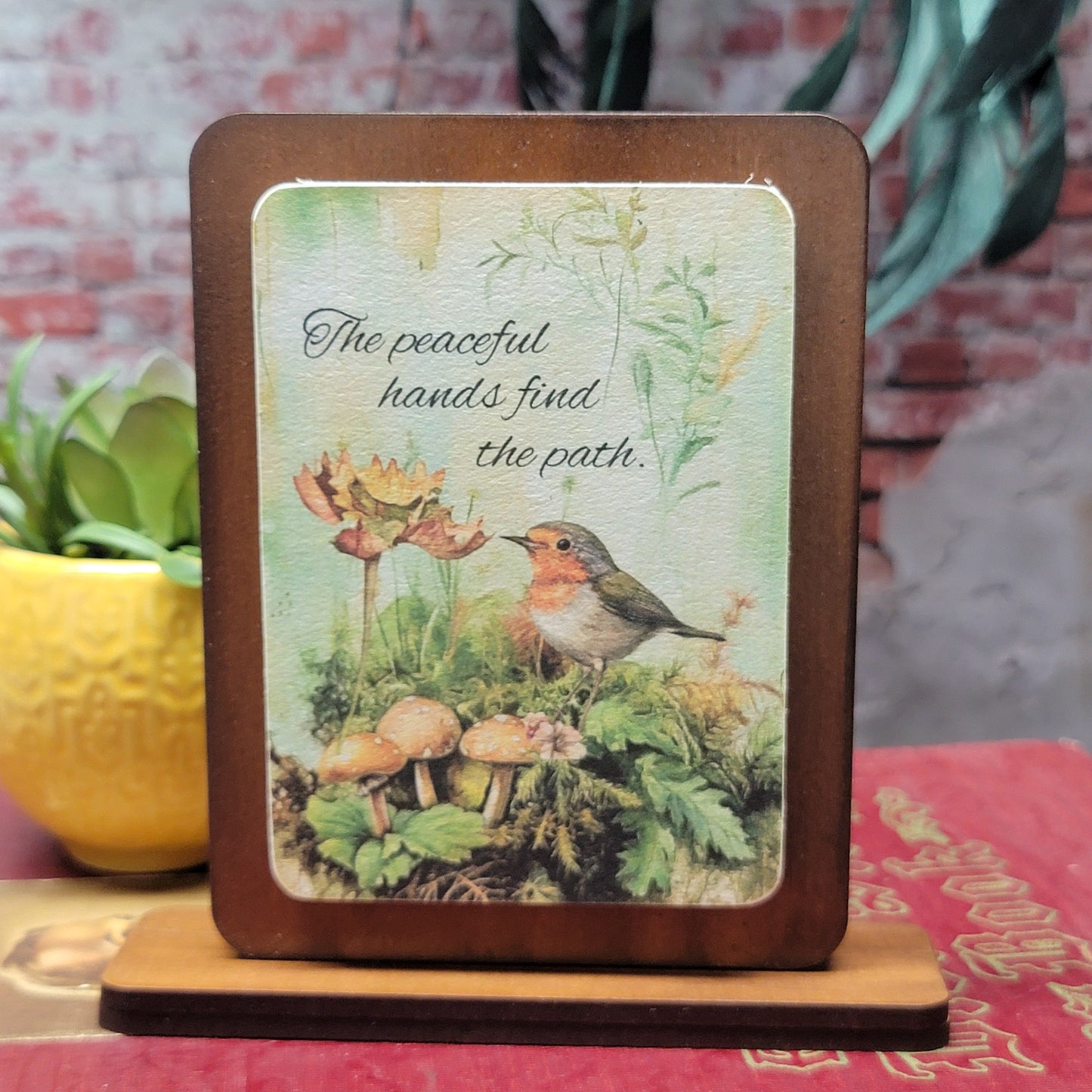 The peaceful hands find the path - Digital Magnet