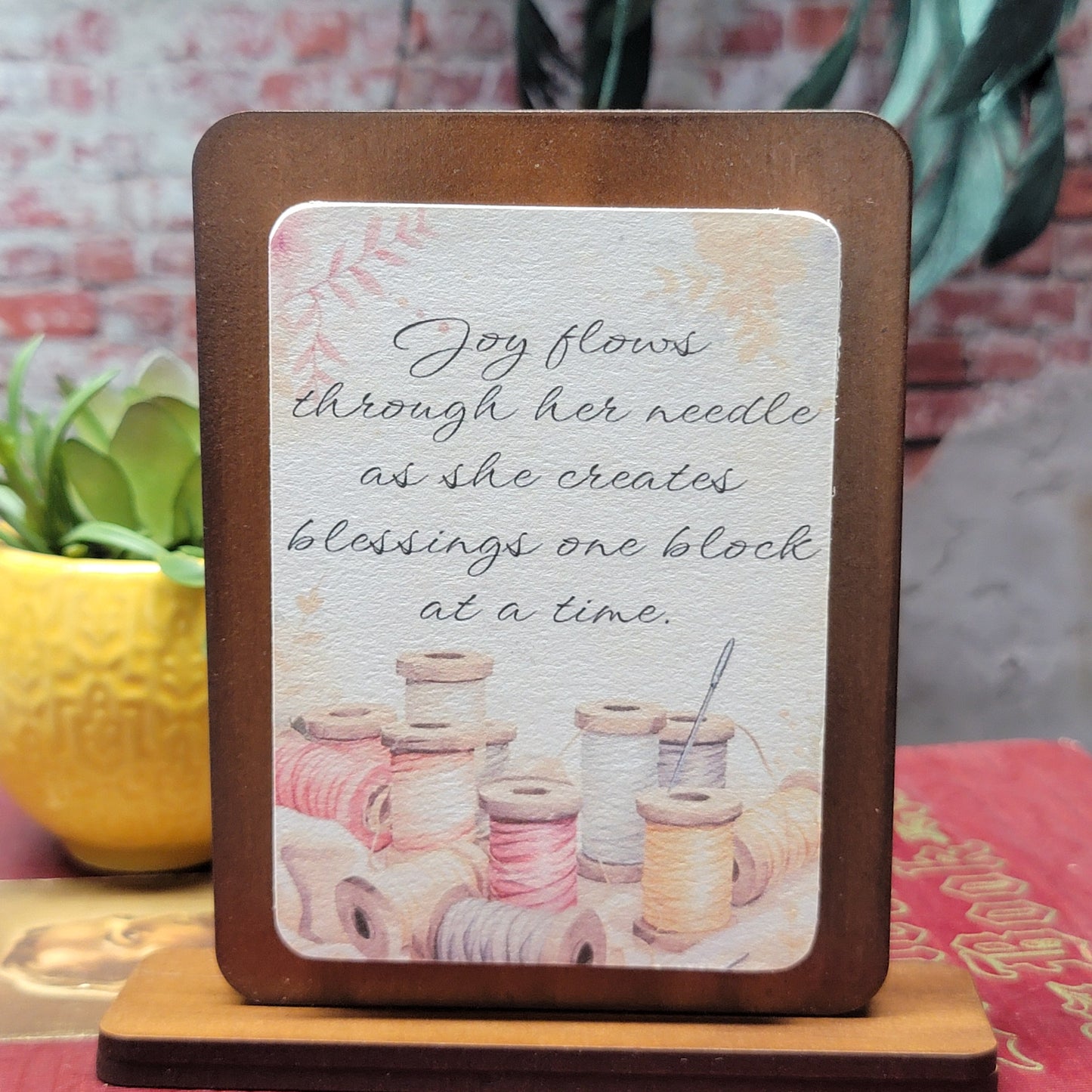 Joy flows through her needle as she creates blessings one block at a time - Digital Magnet