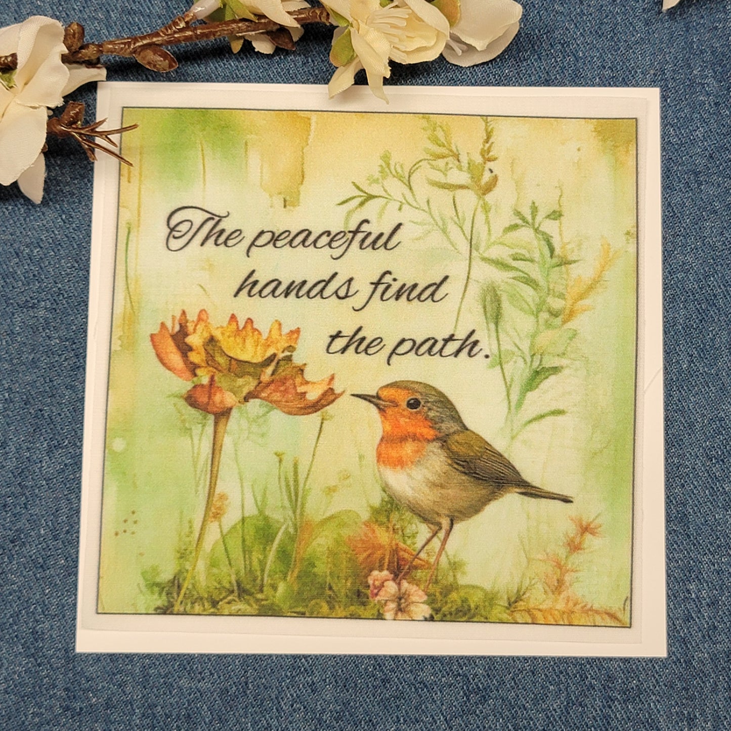 The peaceful hands find the path - Quilt Blocks