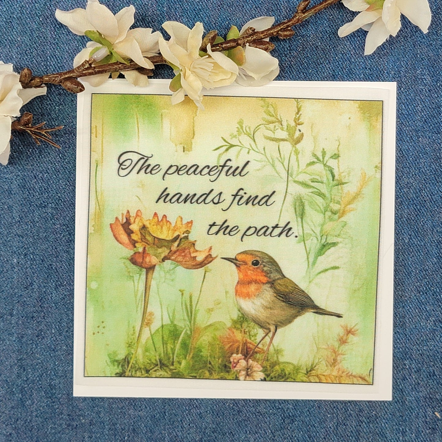 The peaceful hands find the path - Quilt Blocks