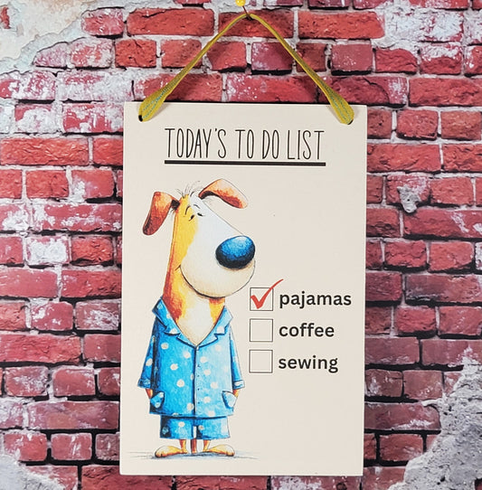 Today's To Do List - Sewing Room Friends