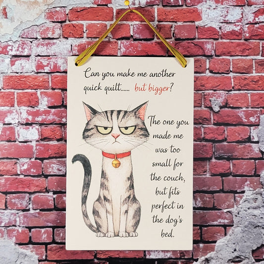 Can you make me another quick quilt but bigger - Sewing Room Friends