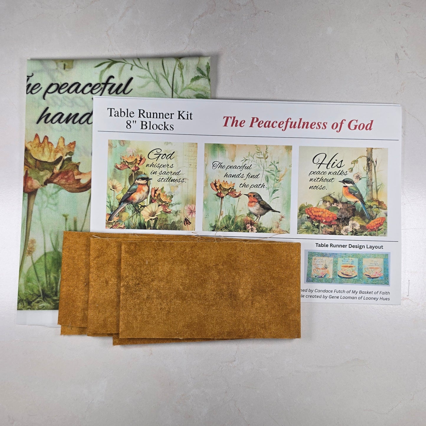 Table Runner Kit - The Peacefulness of God