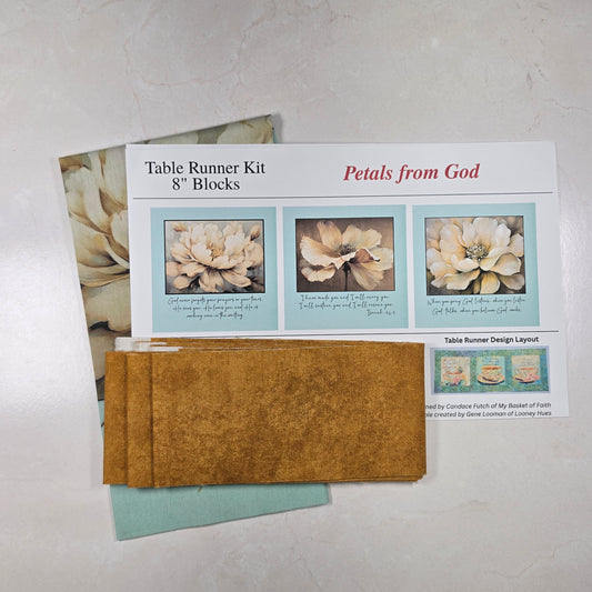 Table Runner Kit - Petals from God