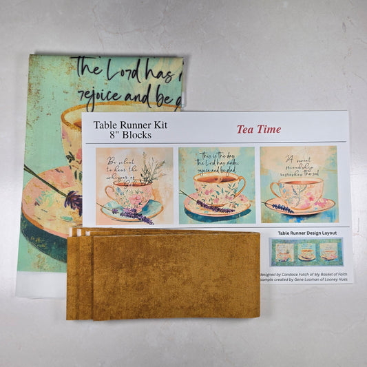 Table Runner Kit - Tea Time
