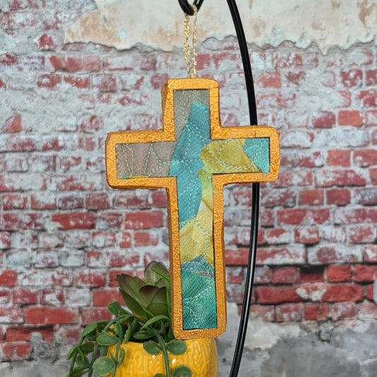 Quilted Wall Cross - 2