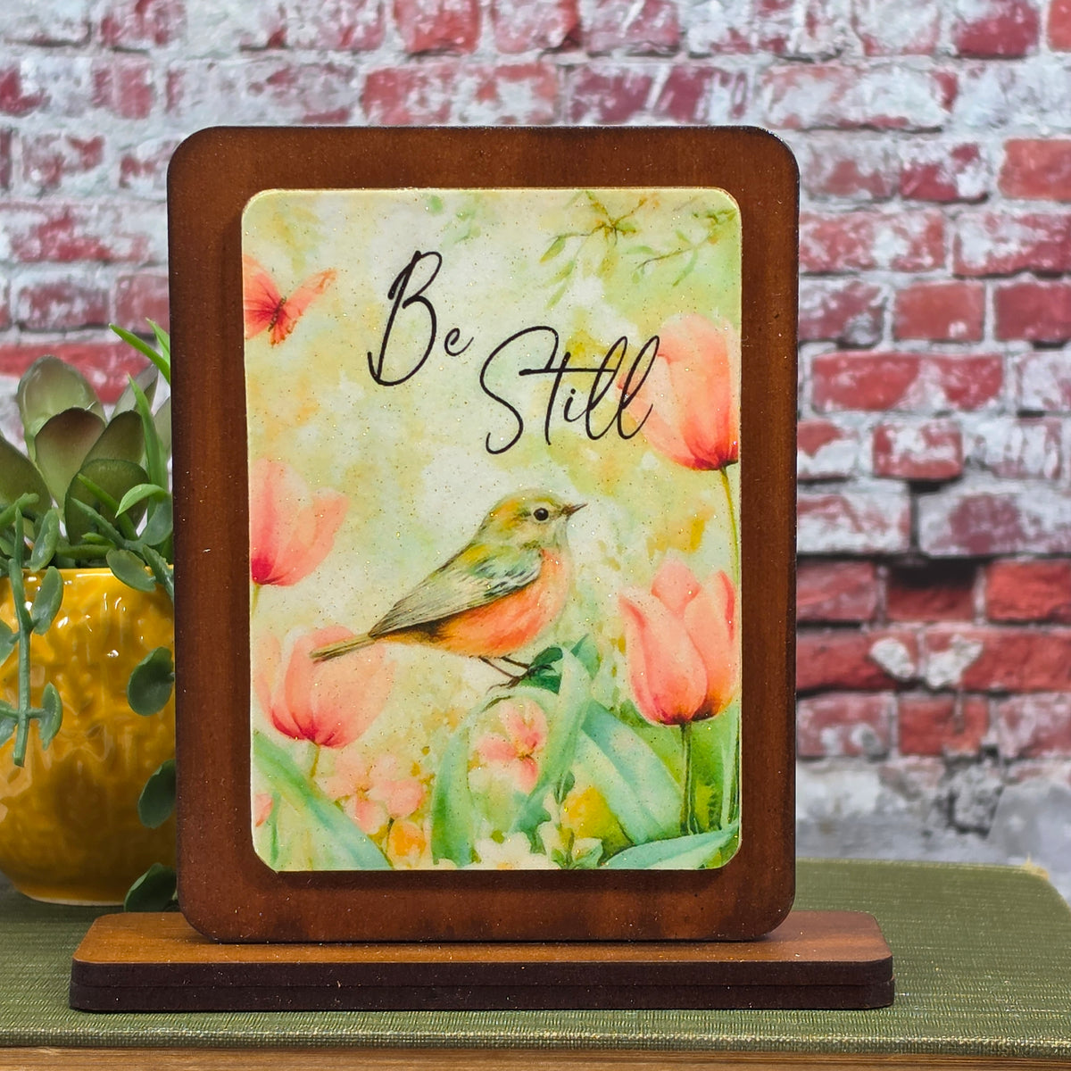 Be Still - Embossed Magnet -2